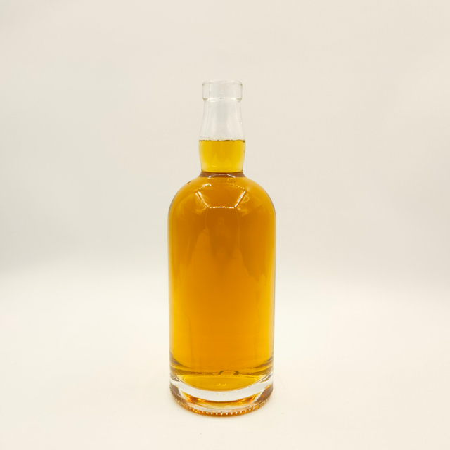 750 ml extra Flint High Tempreture Decalando a garrafa de vidro de uísque de uísque